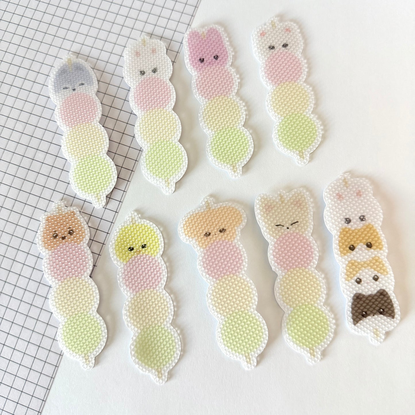 Dango Textured Sensory Sticker