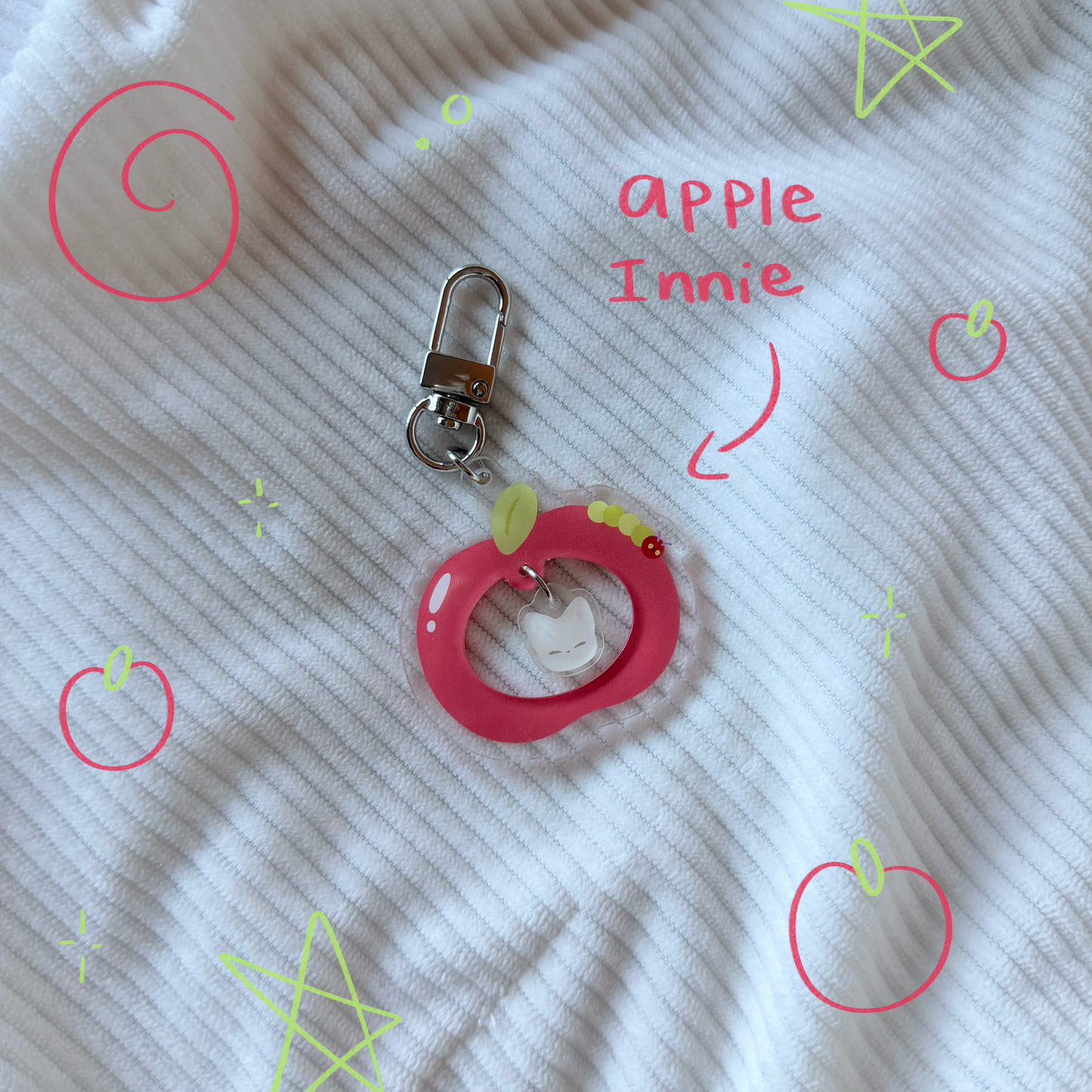 Apple Innie Keychain