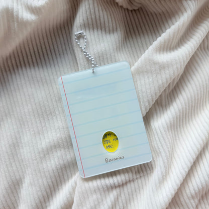 Notebook Photocard Holder