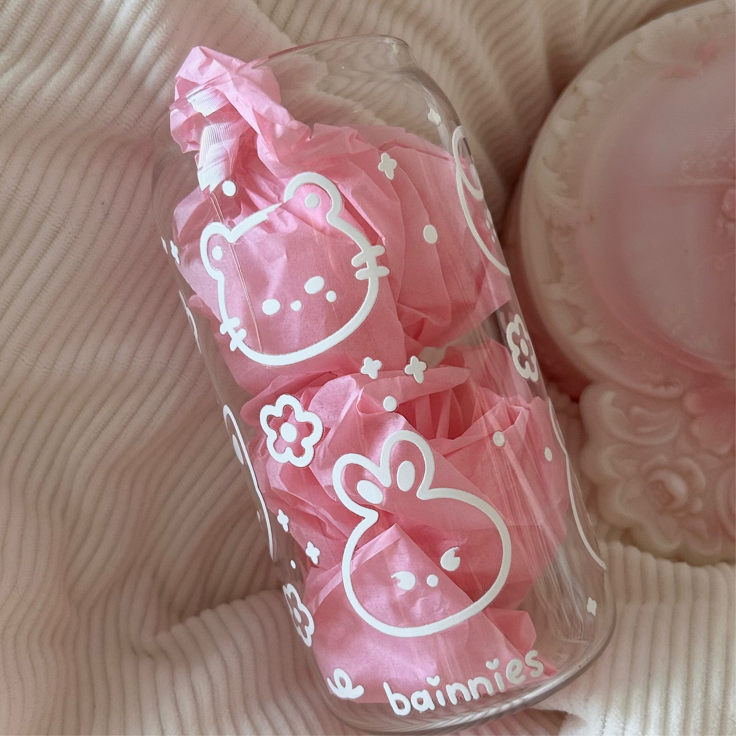 (B GRADE) Squish Skzoo Glass Cup