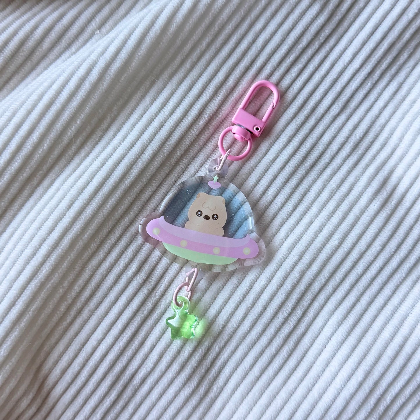 Han Quokka Alien Keychain