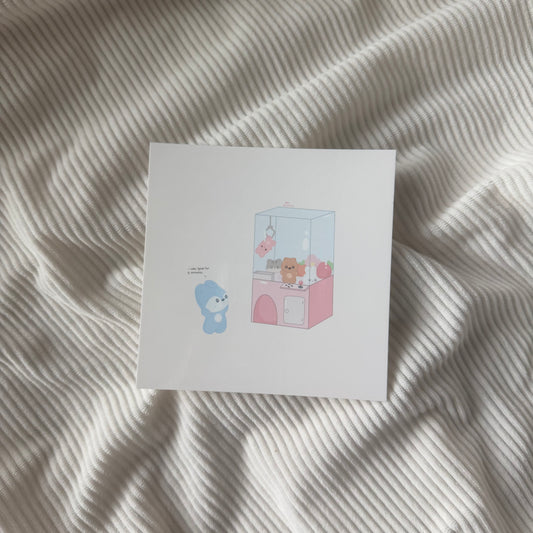 Claw Machine Art Print