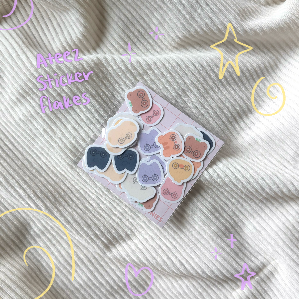 Nerd Sticker Flakes
