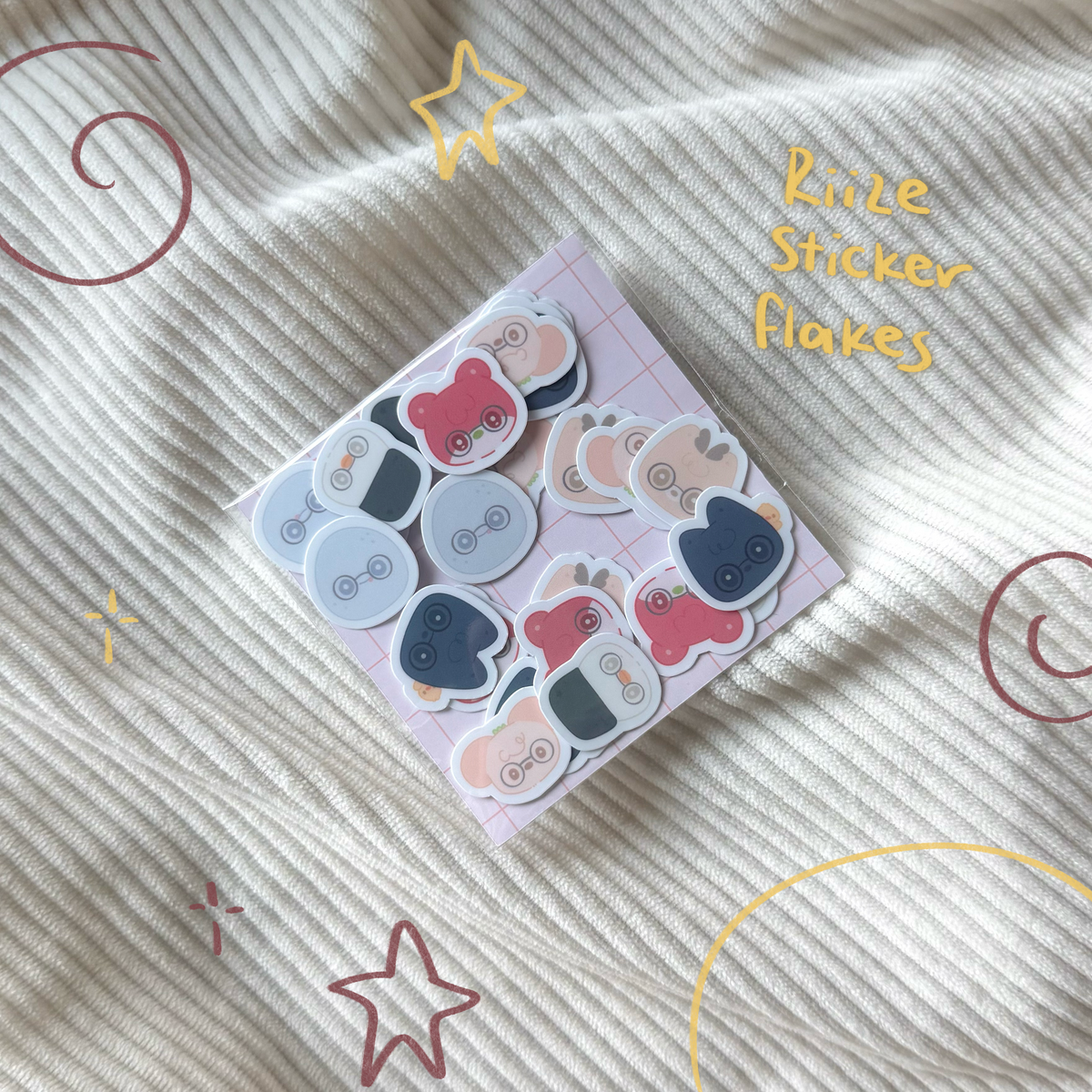 Nerd Sticker Flakes