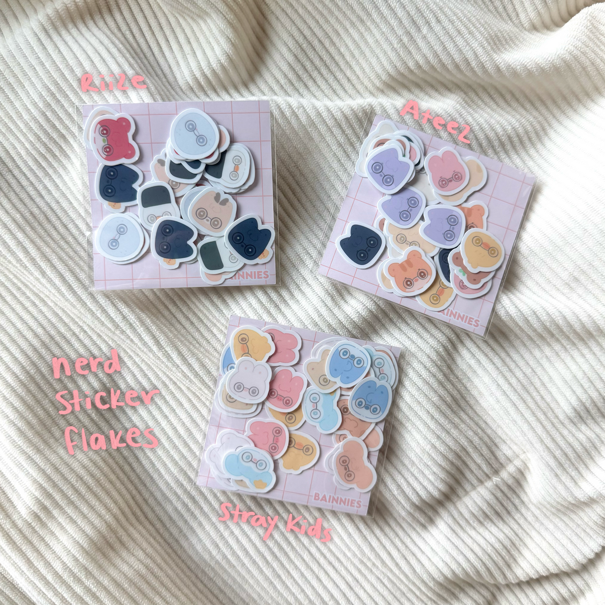 Nerd Sticker Flakes