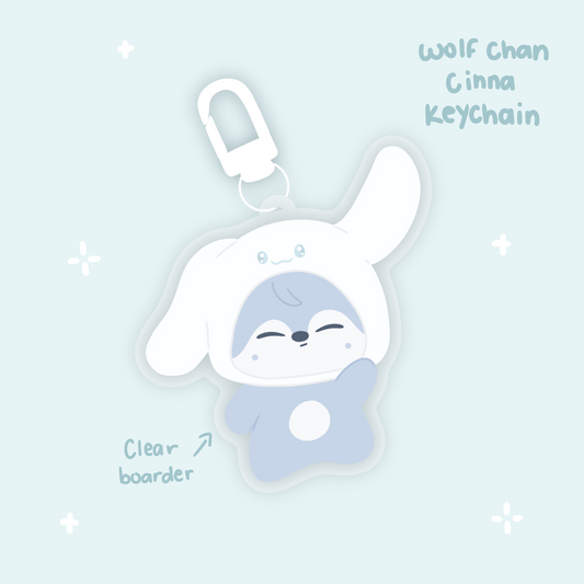 (PREORDER) Wolf Chan Cinna Keychain