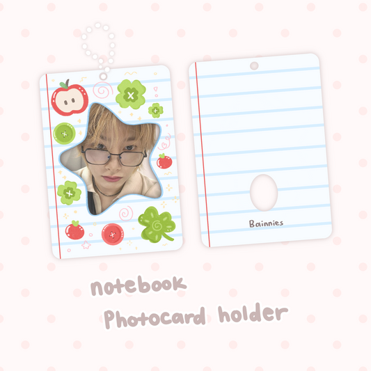 Notebook Photocard Holder