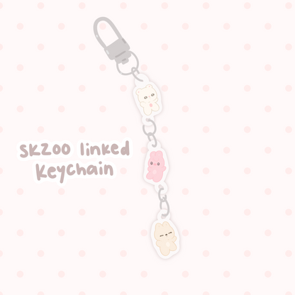 Skzoo Linked Keychain