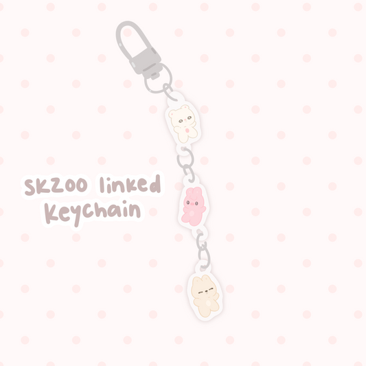 Skzoo Linked Keychain