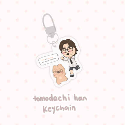 Tomodachi Han Keychain