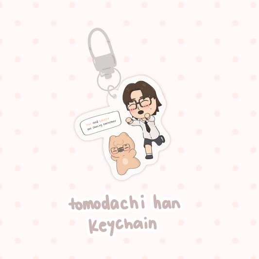 Tomodachi Han Keychain