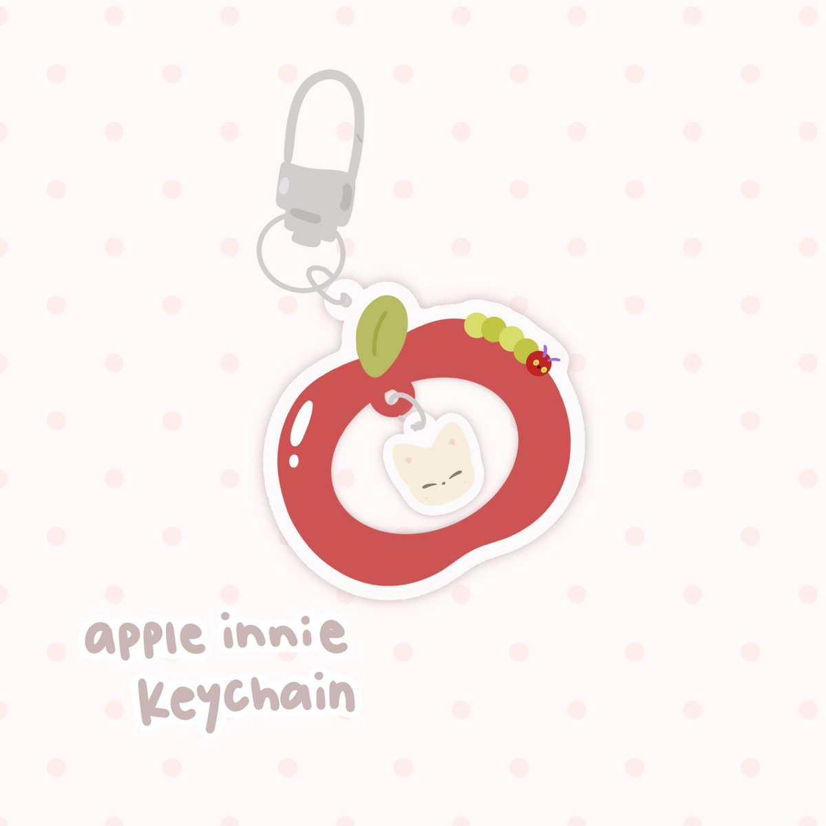 Apple Innie Keychain