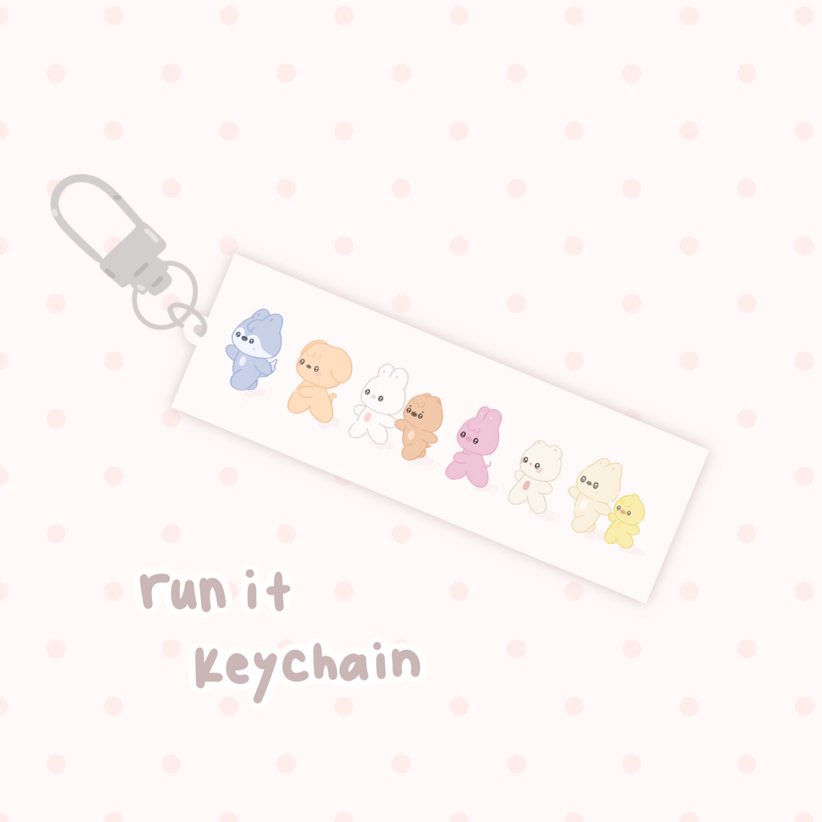 Run It Keychain