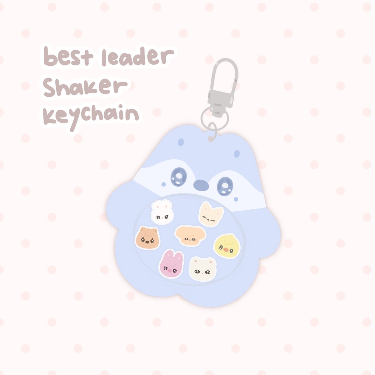 Best Leader Shaker Keychain