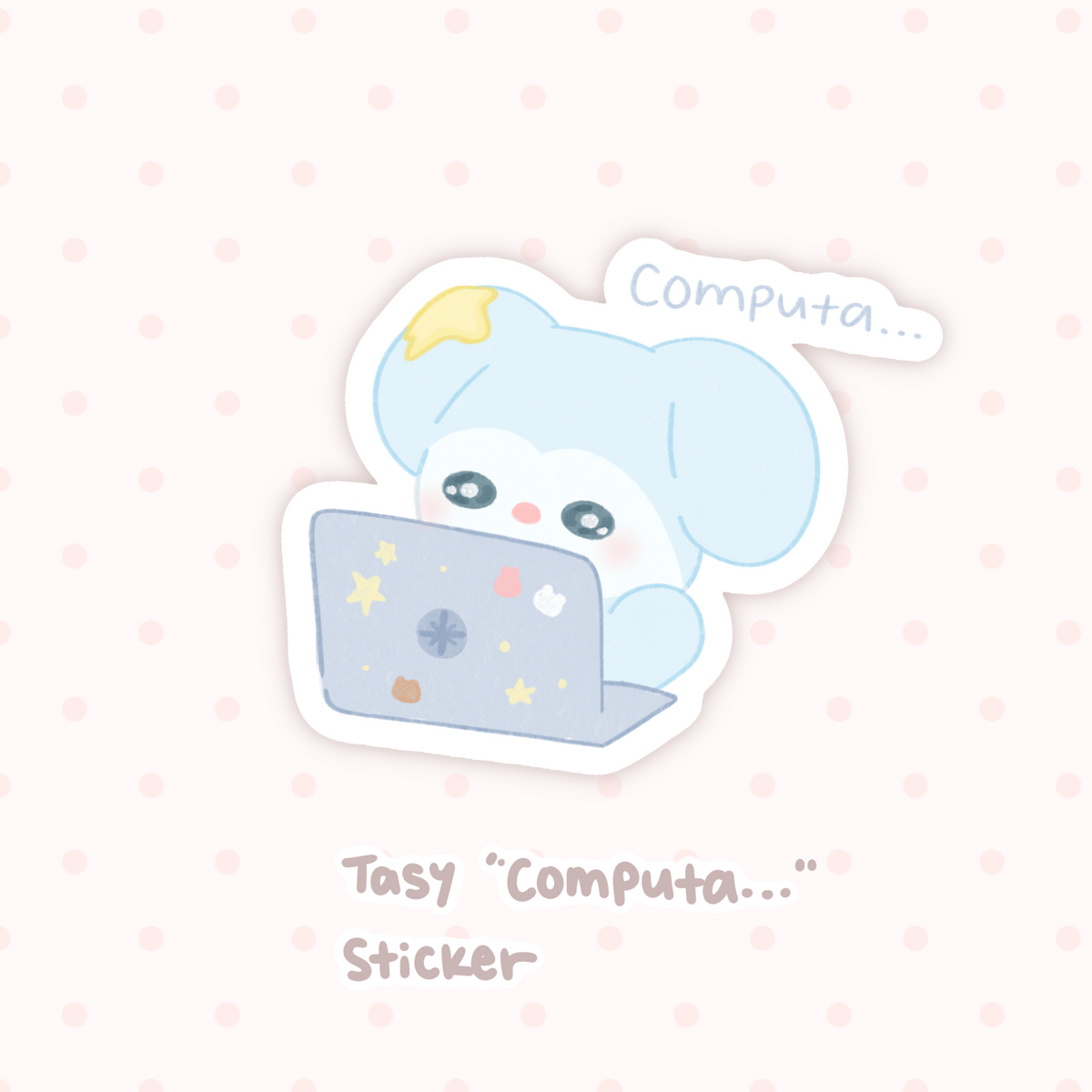 Tasy Computa Sticker