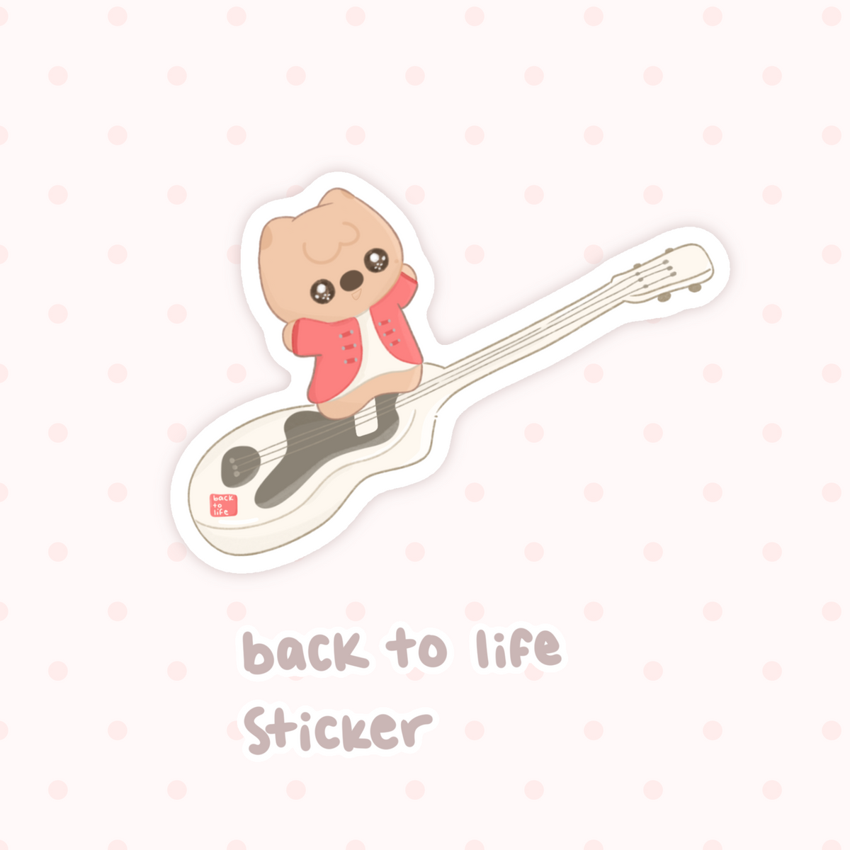 Back to Life Sticker