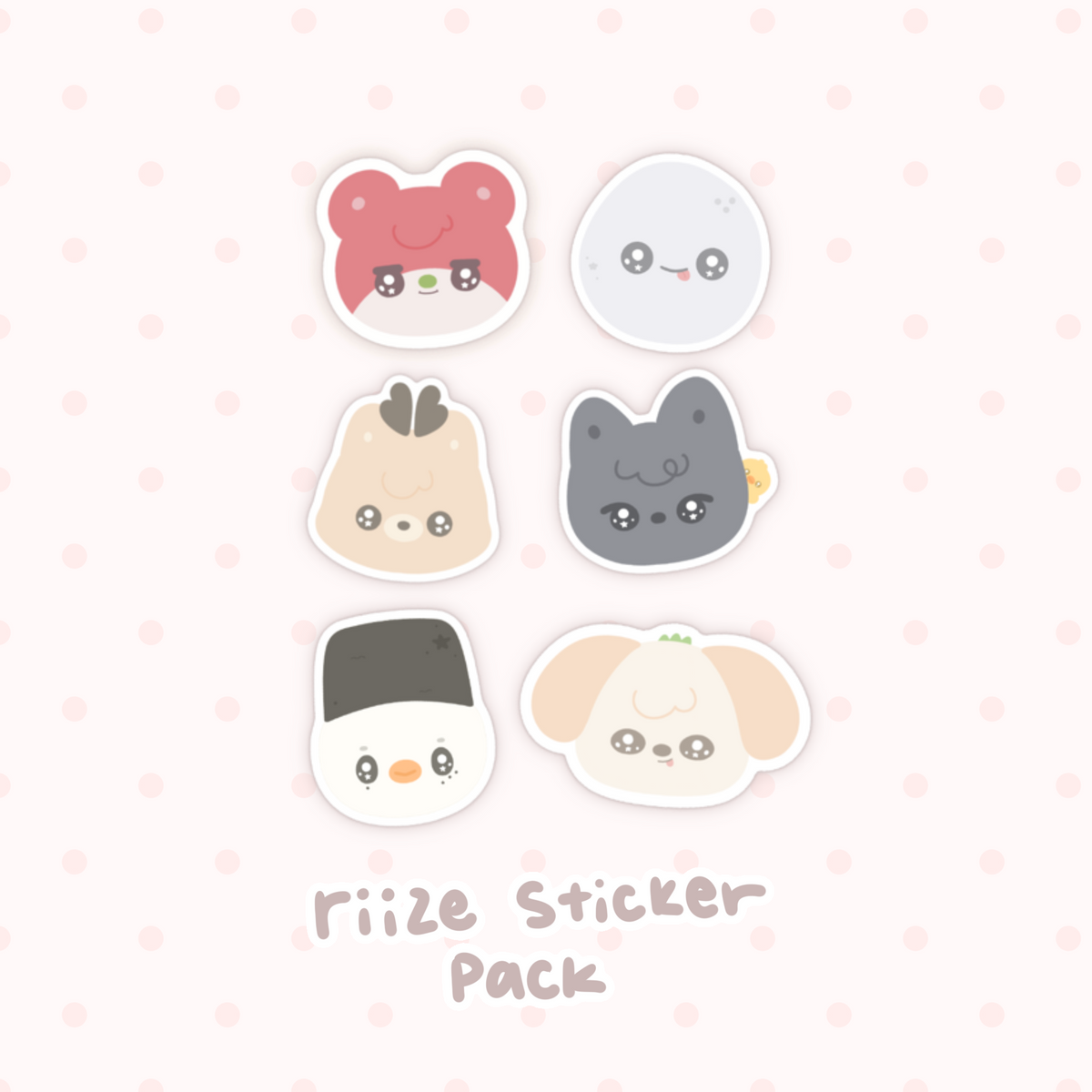 Riize Sticker Pack