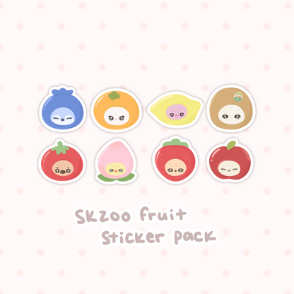 Fruit Skzoo Sticker Pack