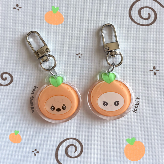Skzoo Orange Keychain