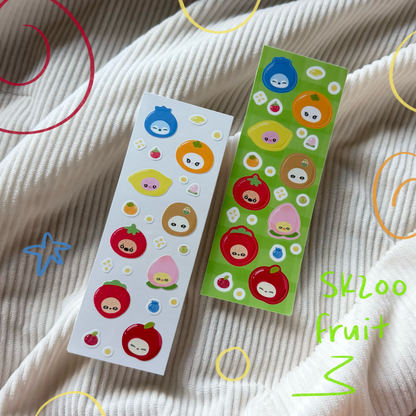 Skzoo Fruit Sticker Sheet