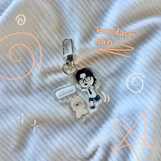 Tomodachi Han Keychain