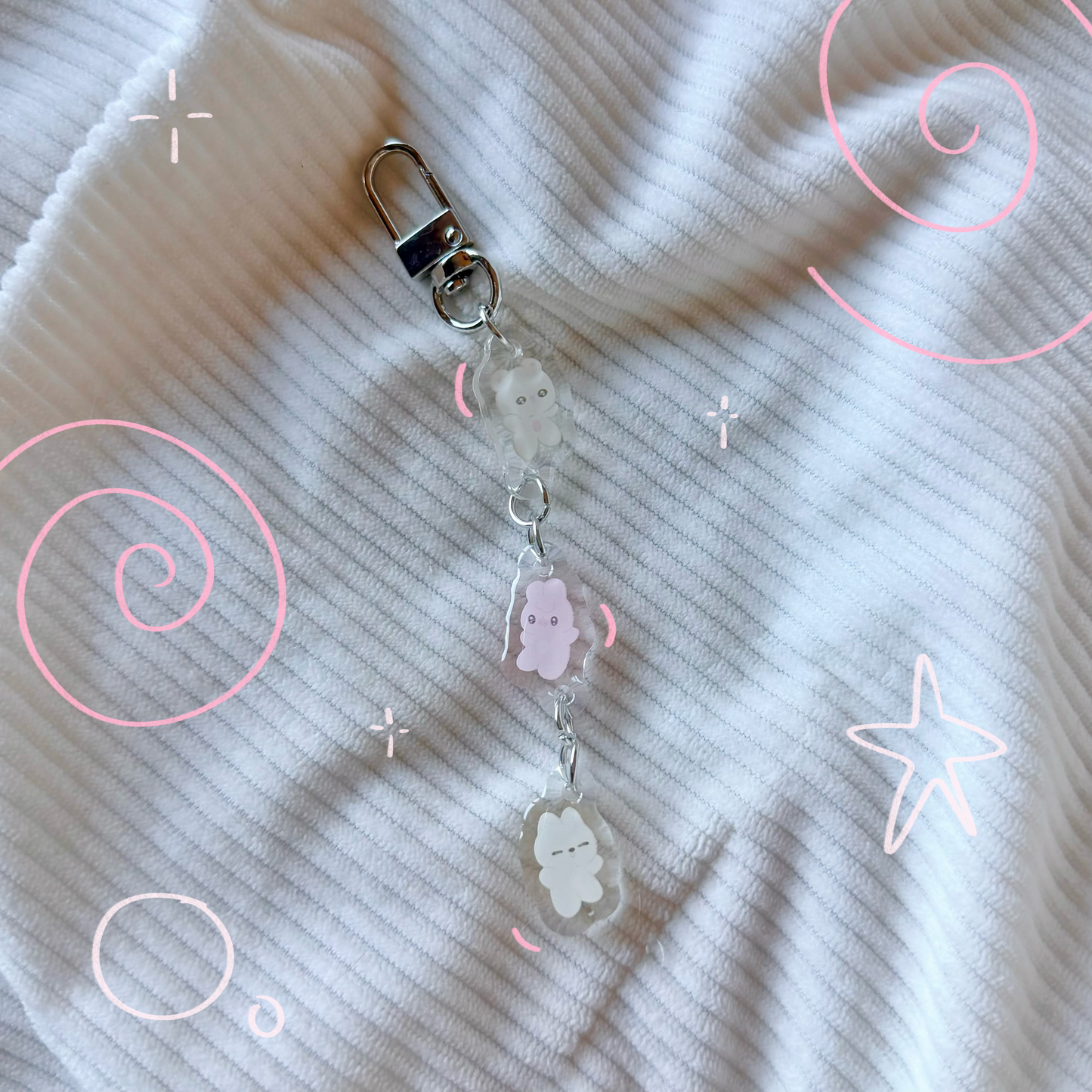 Skzoo Linked Keychain