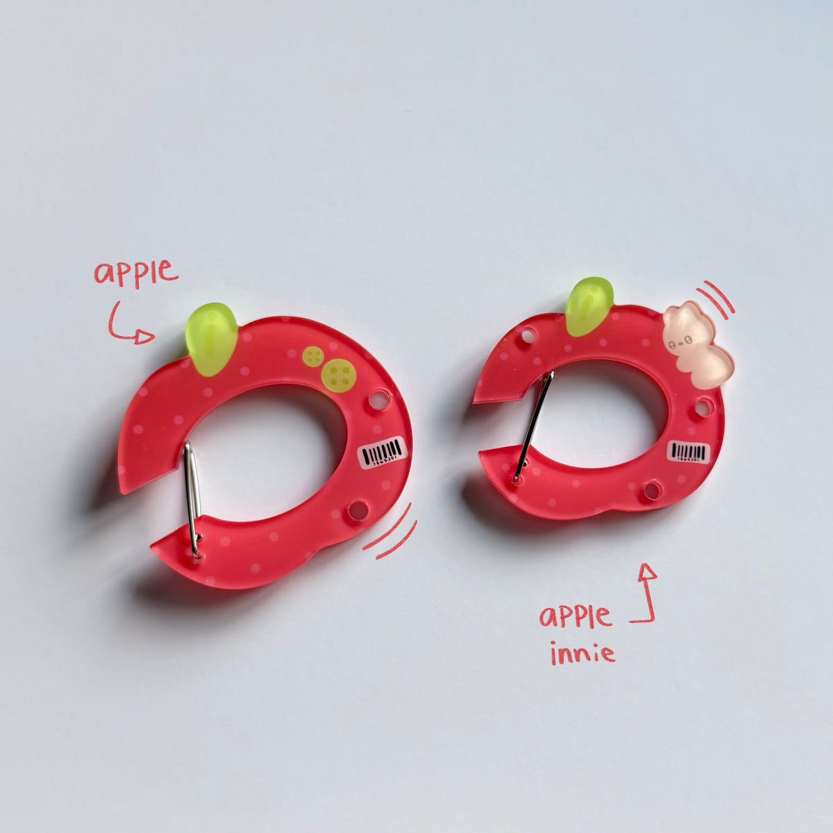 Apple Carabiners