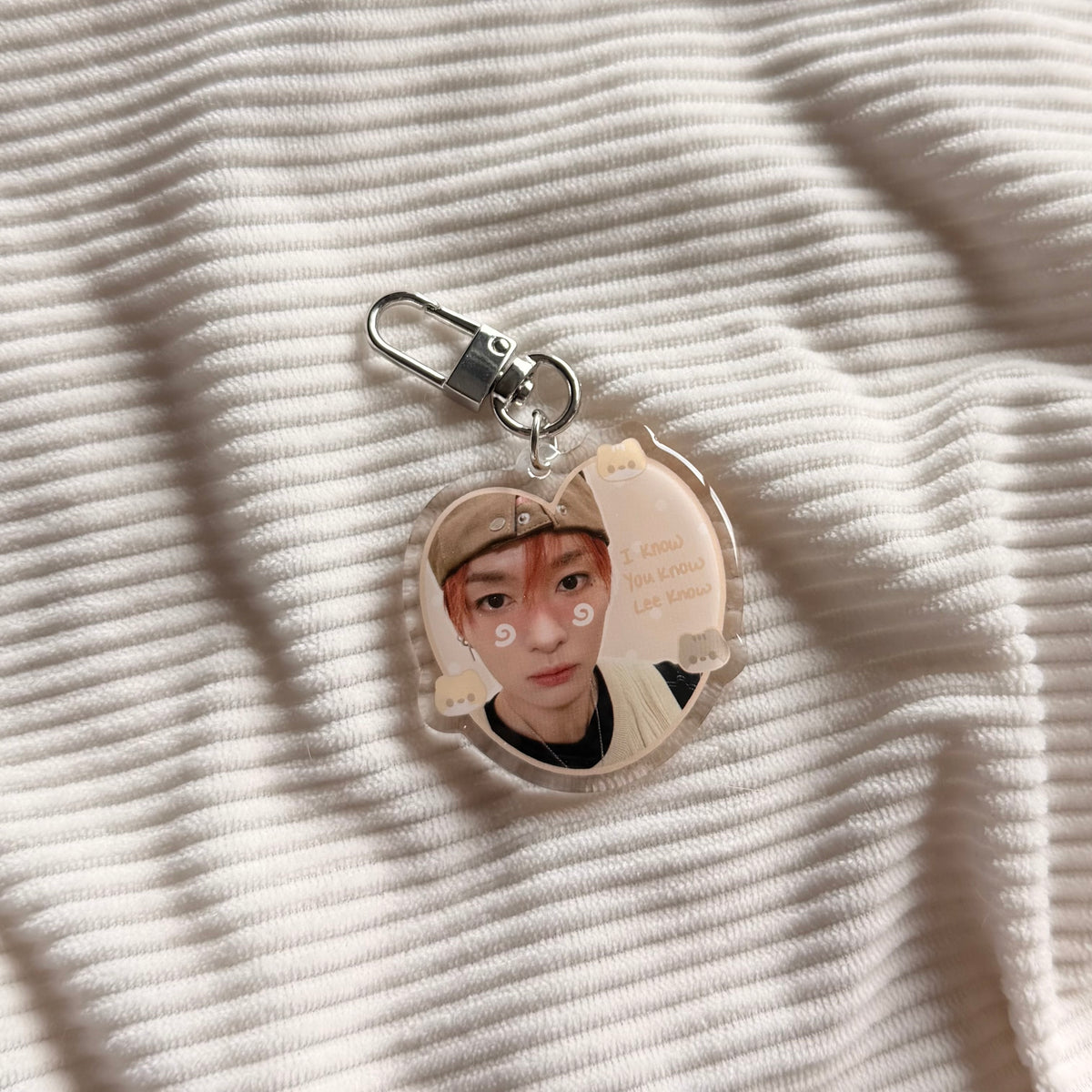 I know You Know Lee Know Keychain